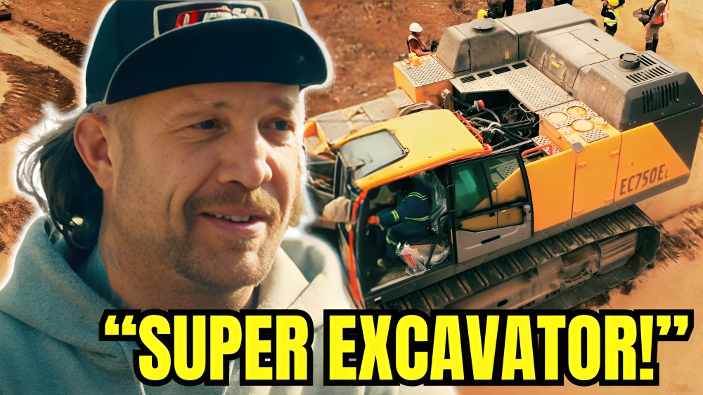 Rick Ness Debuts Powerful 750 Excavator for Season 15 GOLD RUSH